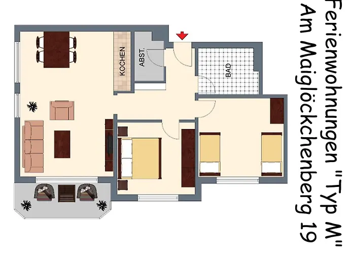 Apartment M Duenenstrasse